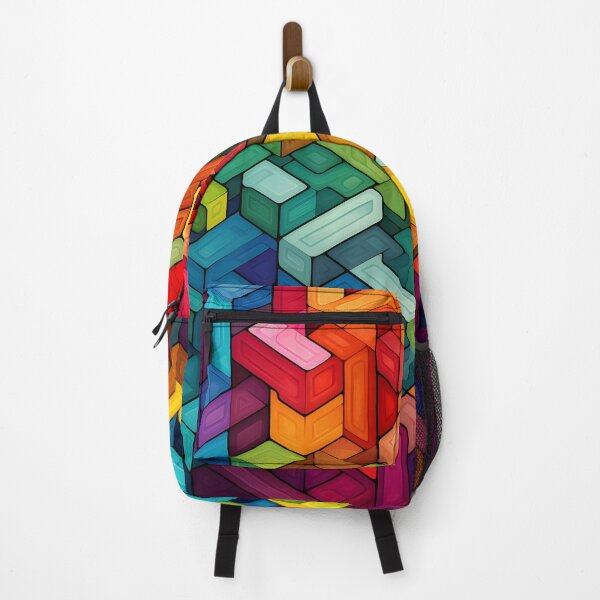 Item preview, Abstract geometric colorful pattern designed and sold by ErikFQ.
