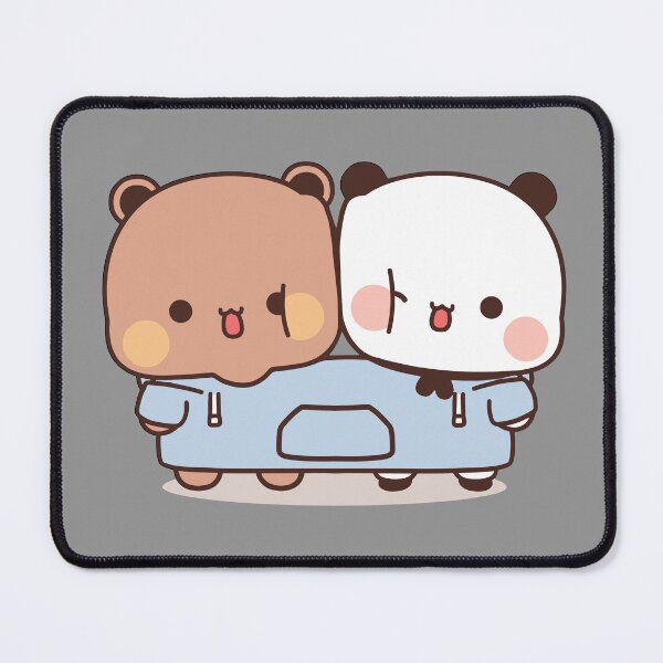 Item preview, DuDu Bear and BuBu Panda in one hoodie❤️ designed and sold by Pandety.