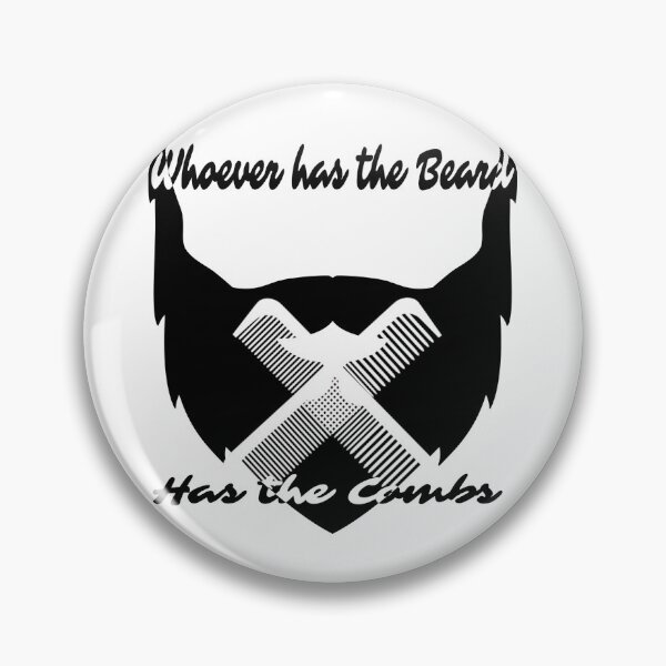 Item preview, Beards and Combs blk designed and sold by AresArts.