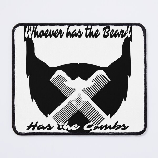 Item preview, Beards and Combs blk designed and sold by AresArts.