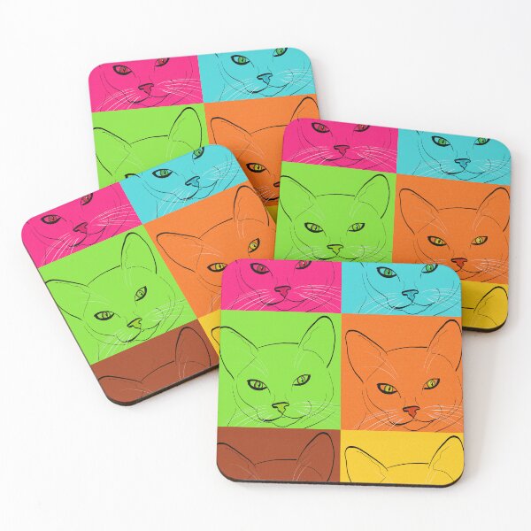 Item preview, Pop Art Cat Line Art designed and sold by VauKaArtShop.