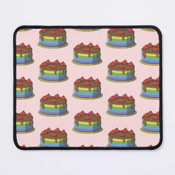 Item preview, Rainbow Cake Pattern designed and sold by PatternInArt.