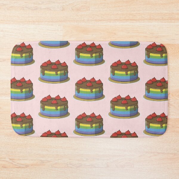 Item preview, Rainbow Cake Pattern designed and sold by PatternInArt.