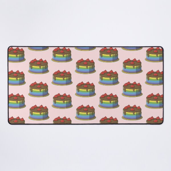 Item preview, Rainbow Cake Pattern designed and sold by PatternInArt.