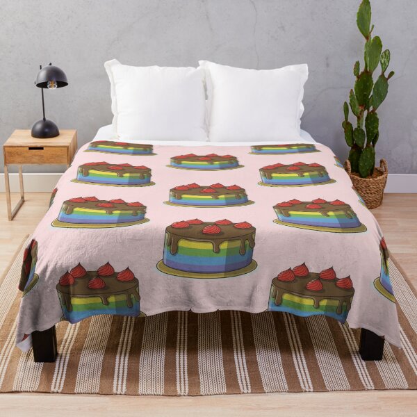 Item preview, Rainbow Cake Pattern designed and sold by PatternInArt.
