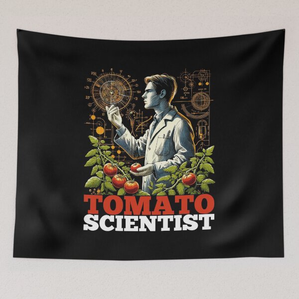 Item preview, Tomato scientist science gift designed and sold by Pineapple-Tree.