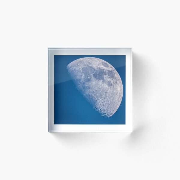 Item preview, Blue Moon daytime picture of moon  designed and sold by firstlightdawn.