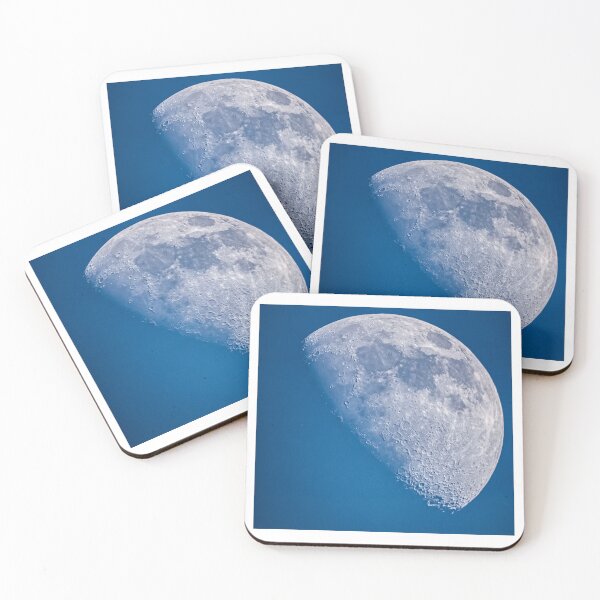 Item preview, Blue Moon daytime picture of moon  designed and sold by firstlightdawn.