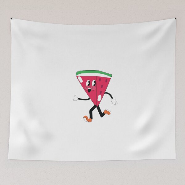 Item preview, Retro watermelon character. designed and sold by TheOneTrueDoggo.