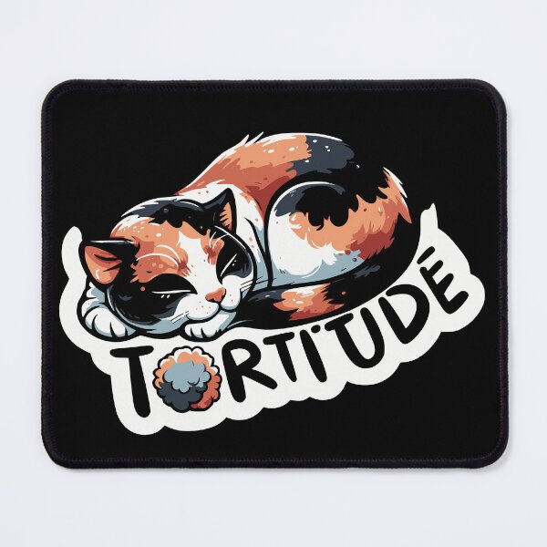 Item preview, Sleeping Tortie Cat designed and sold by VelosityPrints.