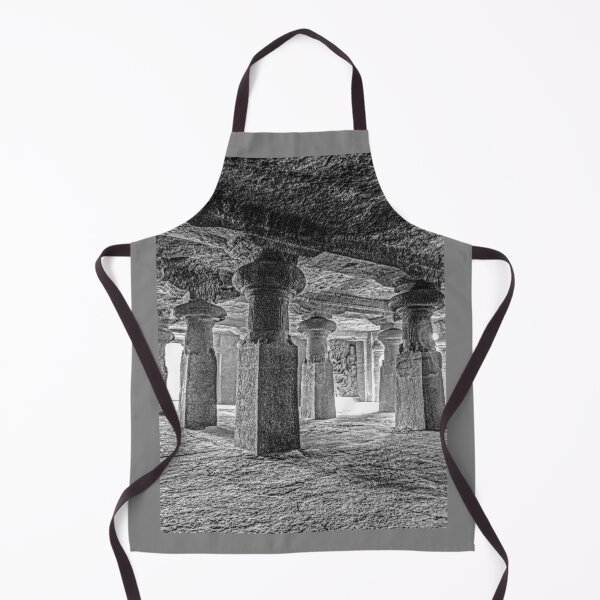 Item preview, Inside the Elephanta Island Caves - BW designed and sold by Brian Shaw.