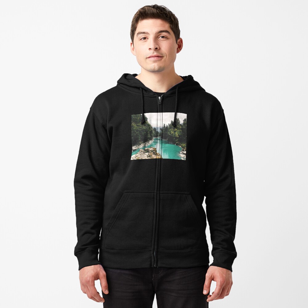 Aperçu de l'œuvre Veste zippée à capuche créée et vendue par PhotoStore.