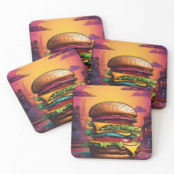 Item preview, Delicious Cheeseburger Graffiti Art designed and sold by TheArtOfPat.