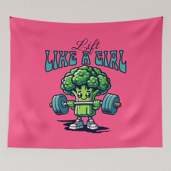Item preview, Gym Girl Lift Like A Girl designed and sold by RockBeeDesigns.