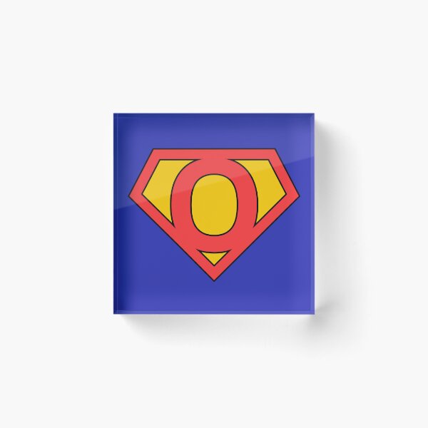 Item preview, Letter O | Super Letter | Red and Yellow designed and sold by Christiana-Art.