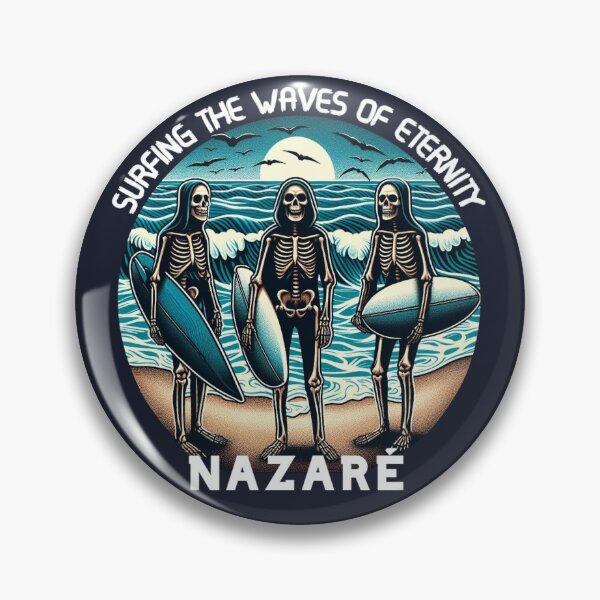 Item preview, Eternal Wave Riders: Skeletons of Nazaré designed and sold by Rui Fernandes.