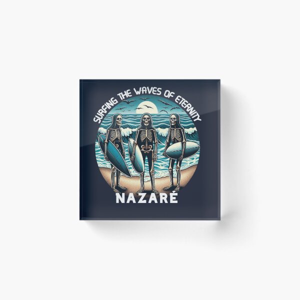 Item preview, Eternal Wave Riders: Skeletons of Nazaré designed and sold by Rui Fernandes.