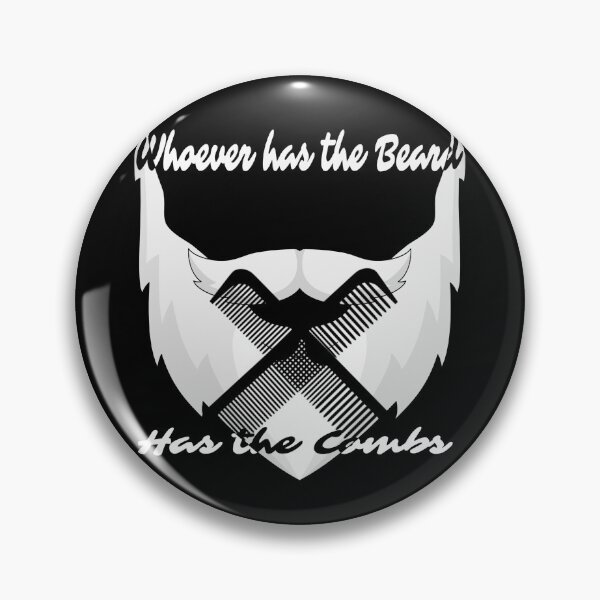 Item preview, Custom black Beards n Combs Merch. designed and sold by AresArts.