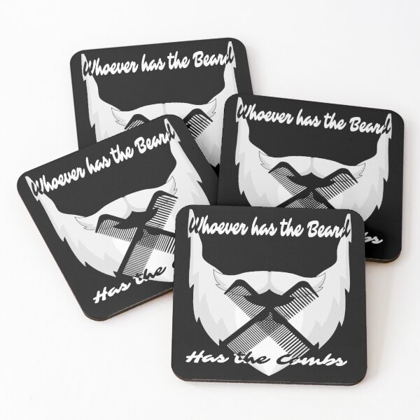 Item preview, Custom black Beards n Combs Merch. designed and sold by AresArts.