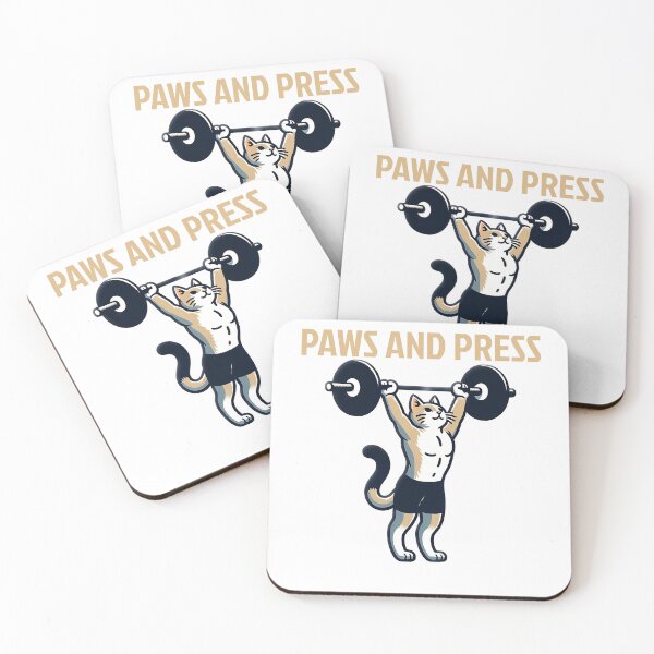 Item preview, Paws and Press: Cat Power Lifter designed and sold by Purrformance.