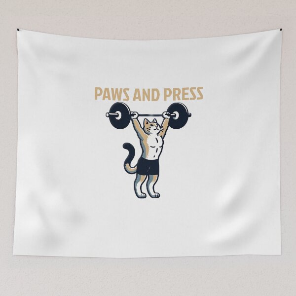 Item preview, Paws and Press: Cat Power Lifter designed and sold by Purrformance.