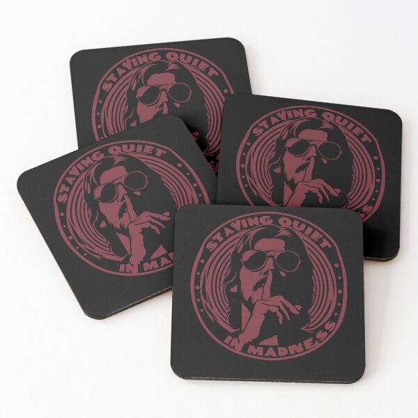 Item preview, Staying Quiet In Madness Red Gifts designed and sold by QuirkCo.