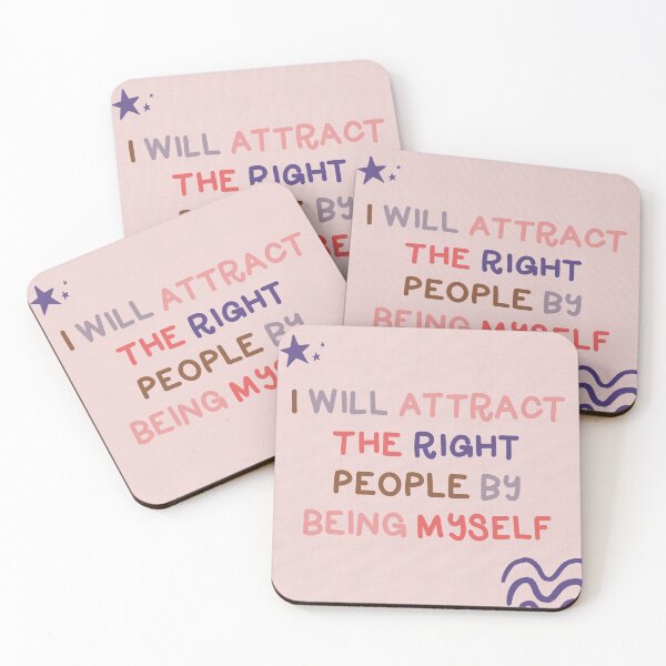 Item preview, Attract the Right People by Being Myself designed and sold by Libby :).