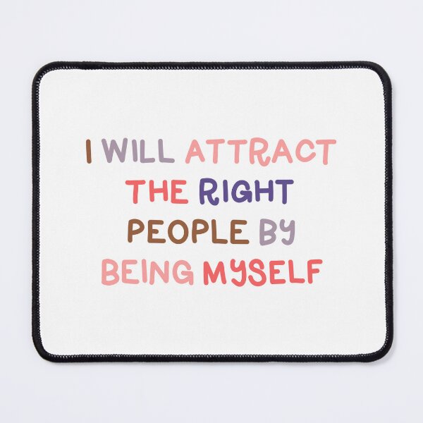Item preview, Attract the Right People by Being Myself designed and sold by Libby :).