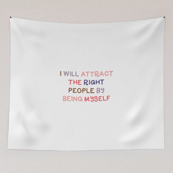 Item preview, Attract the Right People by Being Myself designed and sold by Libby :).