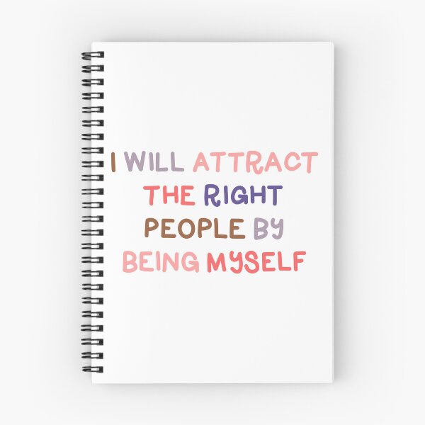Item preview, Attract the Right People by Being Myself designed and sold by Libby :).