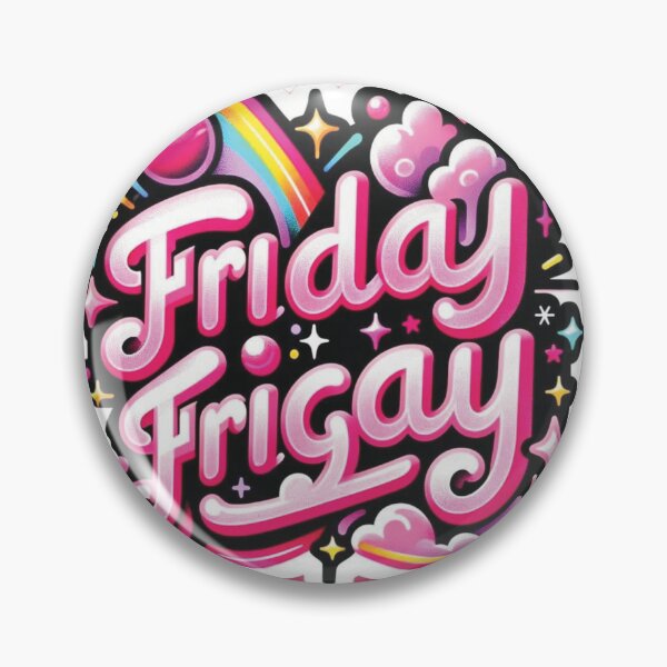 Item preview, Frigay Celebration - LGBTQ+ Pride Weekend Sticker designed and sold by PEACHFULLY.