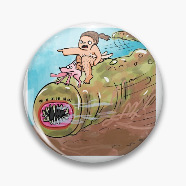 Item preview, Riding The Worm! designed and sold by KnobNoseSally.