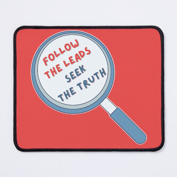 Item preview, Follow the lead Seek the truth designed and sold by Cute-Treasure.