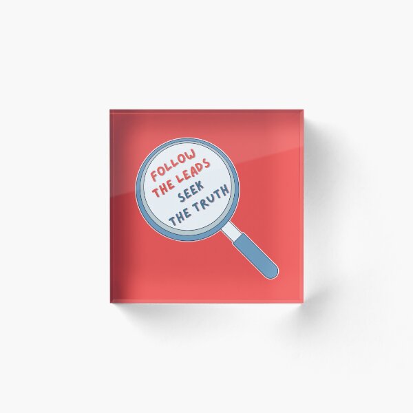 Item preview, Follow the lead Seek the truth designed and sold by Cute-Treasure.