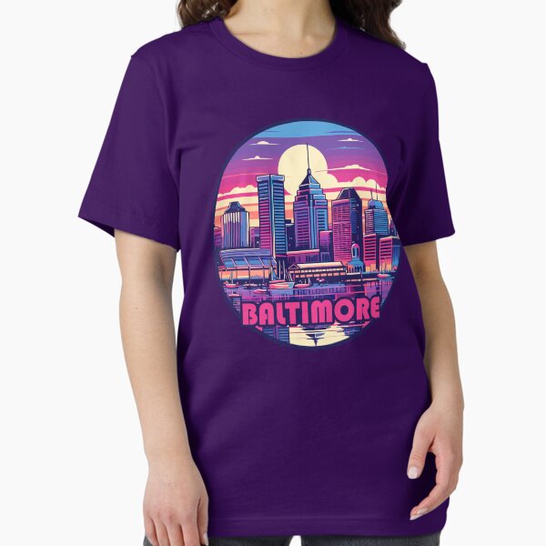 Item preview, Baltimore Skyline Vintage 90s designed and sold by TKsTees.