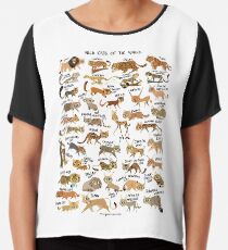 Wildkatzen der Welt Chiffontop
