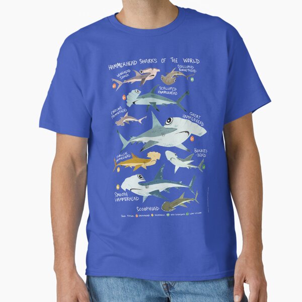 Item preview, Hammerhead Sharks of the World designed and sold by Green Humour.