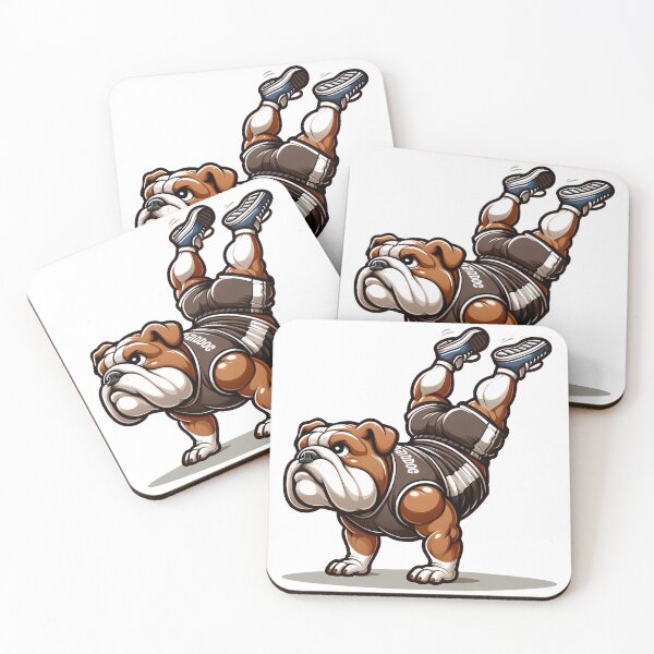 Item preview, Handstand Hero: Bulldog Upside-Down Power designed and sold by Purrformance.