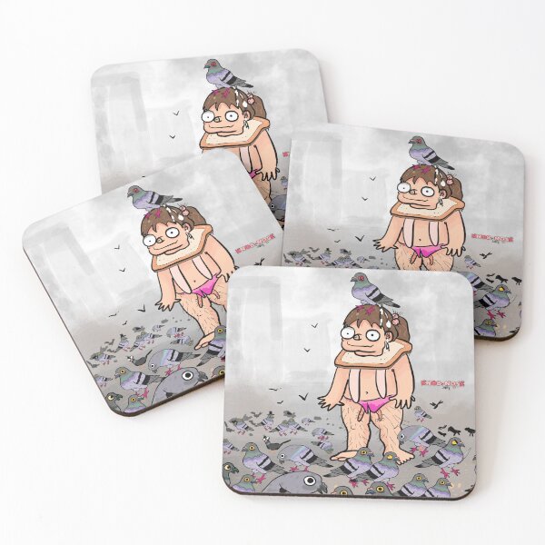 Item preview, Feeding the Pigeons designed and sold by KnobNoseSally.
