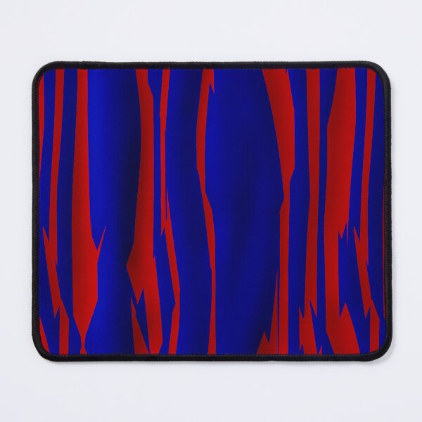 Item preview, 3D Red on Blue Verticle Stripe Pattern designed and sold by TheRulerofEarth.