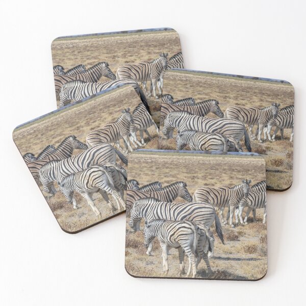 Item preview, Namibia. Etosha National Park. A Dazzle of Zebra.  designed and sold by vadim19.