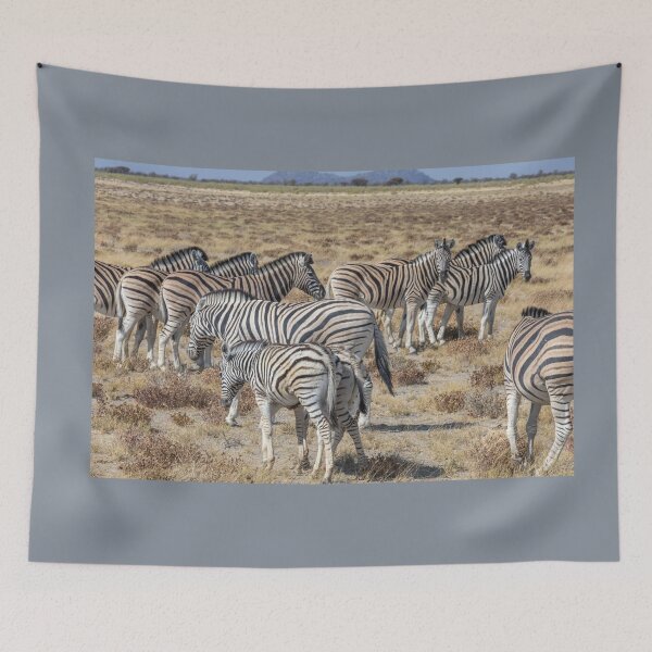 Item preview, Namibia. Etosha National Park. A Dazzle of Zebra.  designed and sold by vadim19.