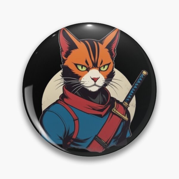 Item preview, Assassin cat designed and sold by Shtex.