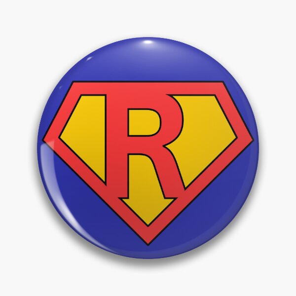 Item preview, Letter R | Super Letter | Red and Yellow designed and sold by Christiana-Art.