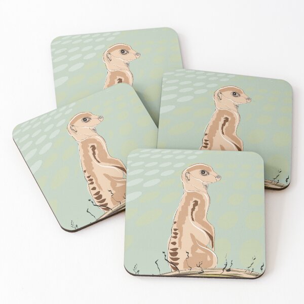 Item preview, meerkat designed and sold by VauKaArtShop.