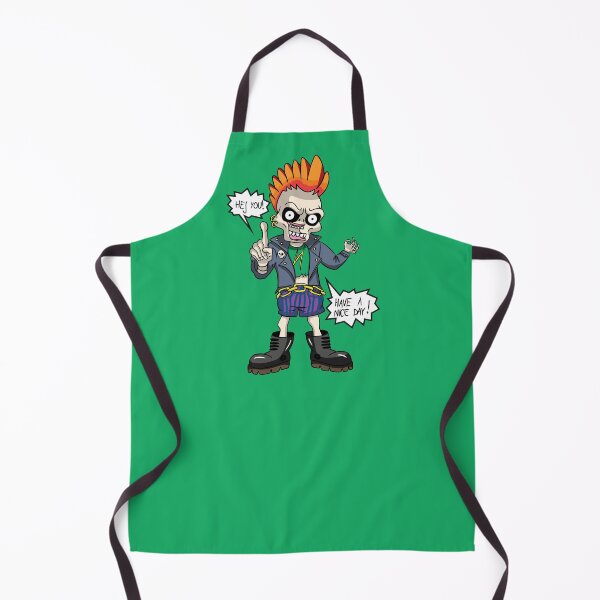 Item preview, Skeleton punk shouting something angrily designed and sold by HarridanCreates.