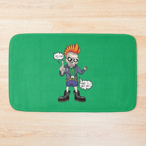 Item preview, Skeleton punk shouting something angrily designed and sold by HarridanCreates.