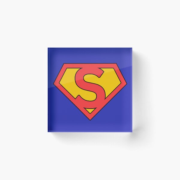 Item preview, Letter S | Super Letter | Red and Yellow designed and sold by Christiana-Art.