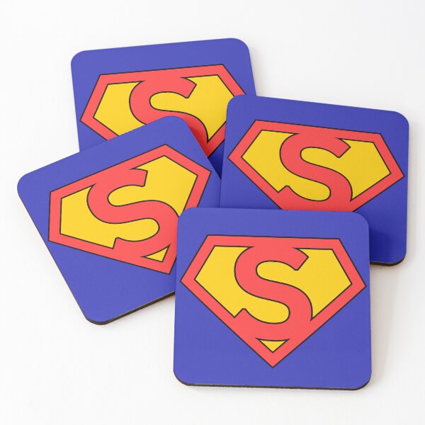 Item preview, Letter S | Super Letter | Red and Yellow designed and sold by Christiana-Art.