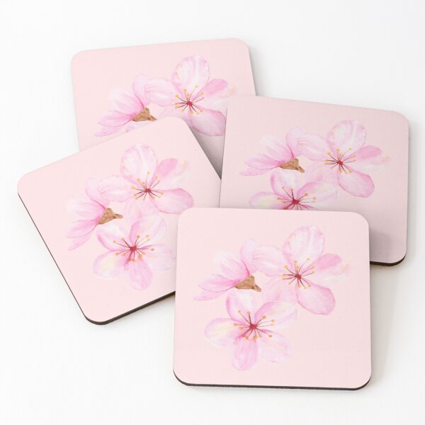 Item preview, watercolor cherry blossoms designed and sold by pppuncher05.